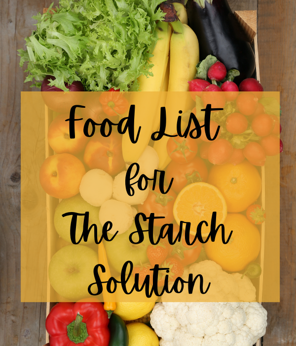 starch solution diet results