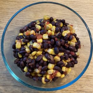 bean and corn salsa