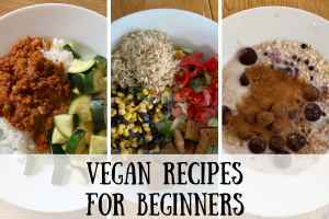 vegan recipes for beginners